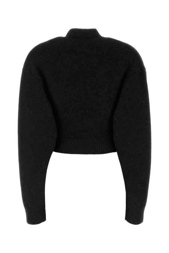  발렌시아가 가디건 랩  그레이 - BALENCIAGA