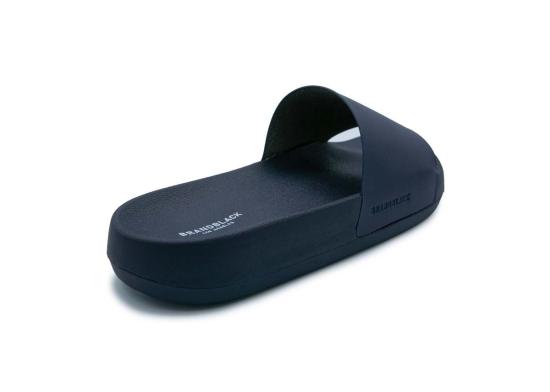  브랜드 블랙 뮬/슬리퍼 브랜드블랙 미드나잇 카시바 럭스 슬라이드 블루 - BRAND BLACK