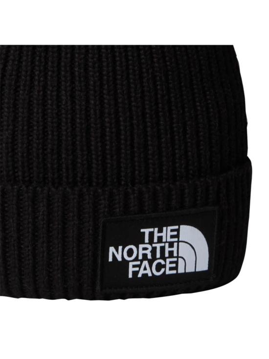  [키즈] 노스페이스 모자 어린이용  로고 블랙 비니 - NORTH FACE