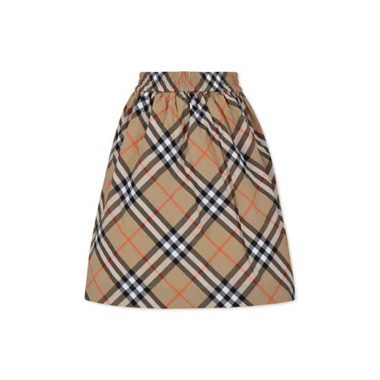 [키즈] 버버리 스커트 키즈  베이지 - BURBERRY