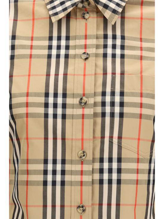 26SS 버버리 라프윙 체크 롱 슬리브 셔츠 8111847 A7028 MULTICOLOUR - BURBERRY