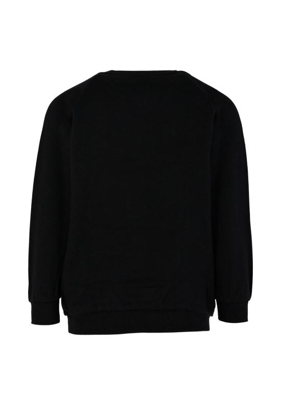  [키즈] 발망 풀오버 키즈 스웨트셔츠 블랙 - BALMAIN