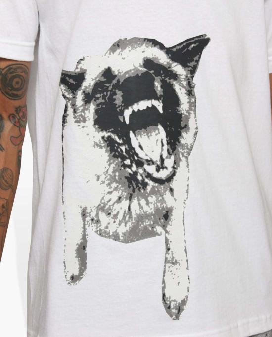  THE CELECT 반팔 티셔츠 셀렉트 애니멀 티셔츠 화이트 - OTHER BRANDS