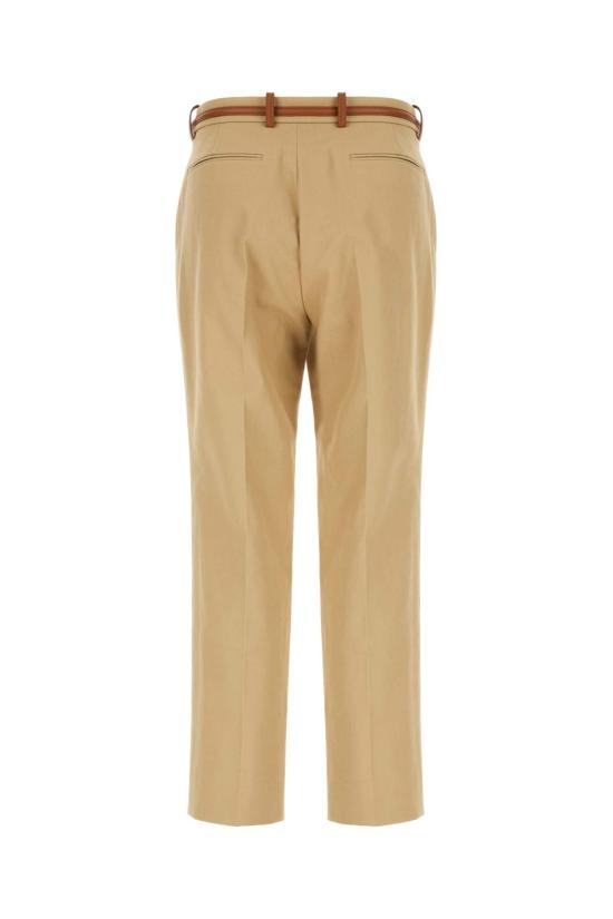  구찌 스트레이트 팬츠 코튼  베이지 - GUCCI