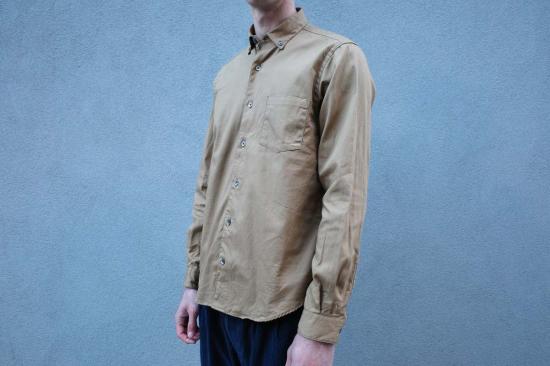  Steven Alan 긴팔 셔츠 스티븐 앨런 싱글 니들  모카 - OTHER BRANDS