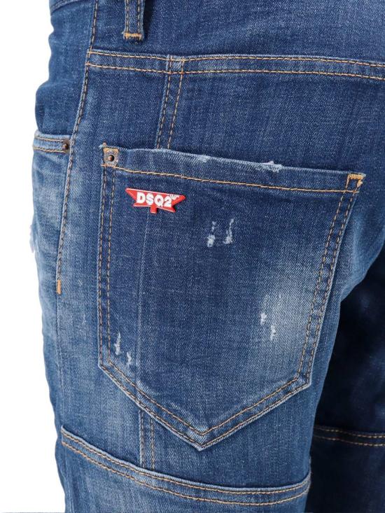 디스퀘어드2 데님 팬츠 Dsquared2 타이디 바이커 진 데님 - DSQUARED2