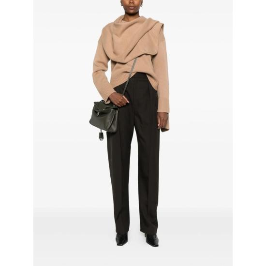  르메르 스트레이트 팬츠 팬츠 블랙 - LEMAIRE