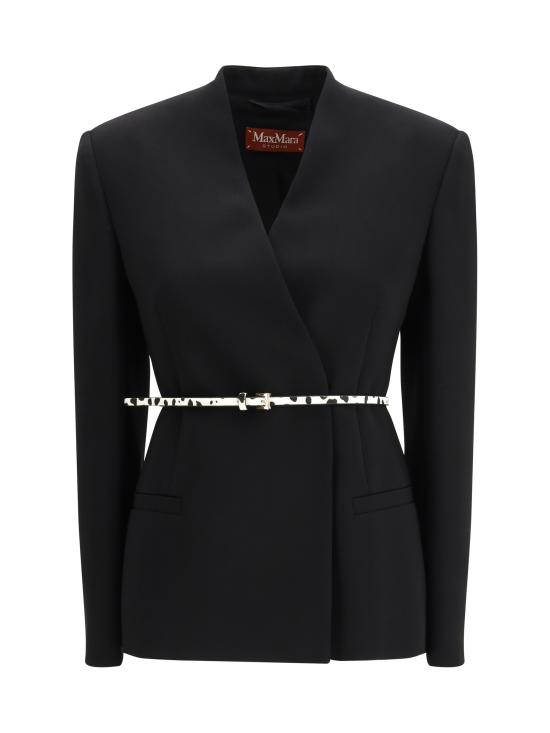 26SS 막스마라 스튜디오 숏 원피스 2616041035600 001 BLACK