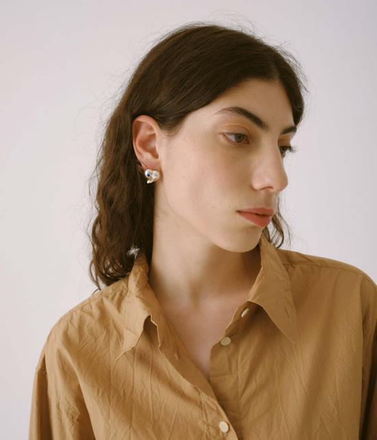  사야카 다비스 뉴욕 이어링 사야카 데이비스 뉴욕 음양 하트 귀걸이 - SAYAKA DAVIS NEW YORK