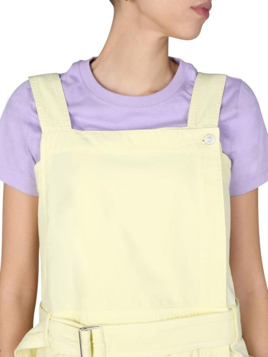  겐조 미디 원피스 데님 미디 드레스 옐로우 - KENZO