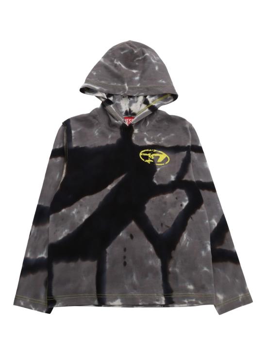  [키즈] 디젤 트레이닝 상의 어린이용  티셔츠 블랙