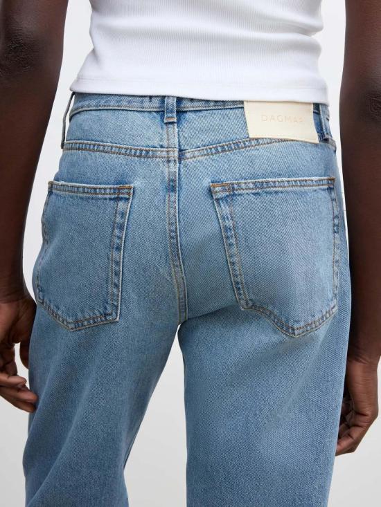  하우스 오브 다그마르 데님 팬츠 하우스 오브 다그마 루즈핏 데님 라이트 블루 워시 - HOUSE OF DAGMAR