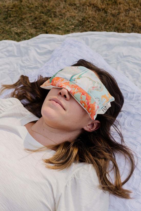  Pamut Apparel USA 라운지 웨어 Pamut Apparel Usa 마블드 아이 베개