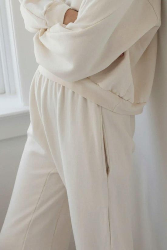  울 하이드 스트레이트 팬츠 울하이드 이지 스웨트팬츠 내추럴 - WOL HIDE