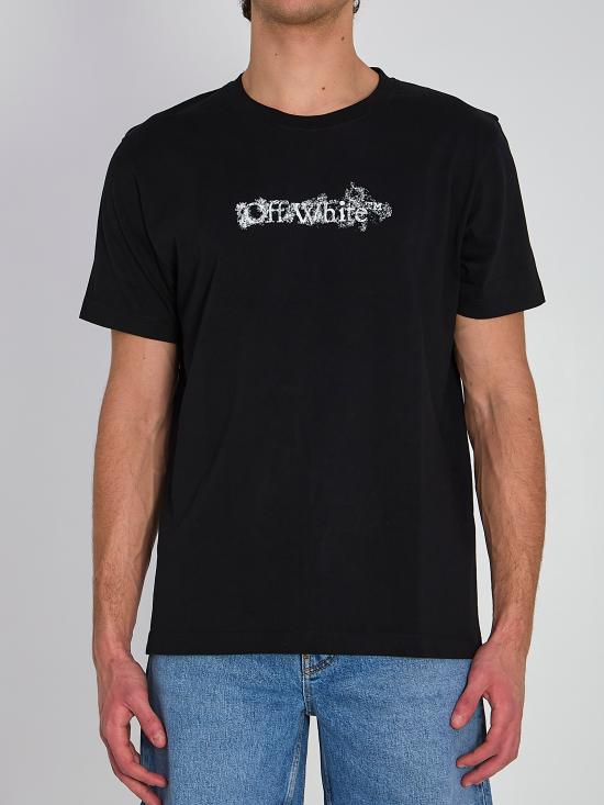 26SS 오프화이트 반팔 티셔츠 OMAA027S26 BLACK