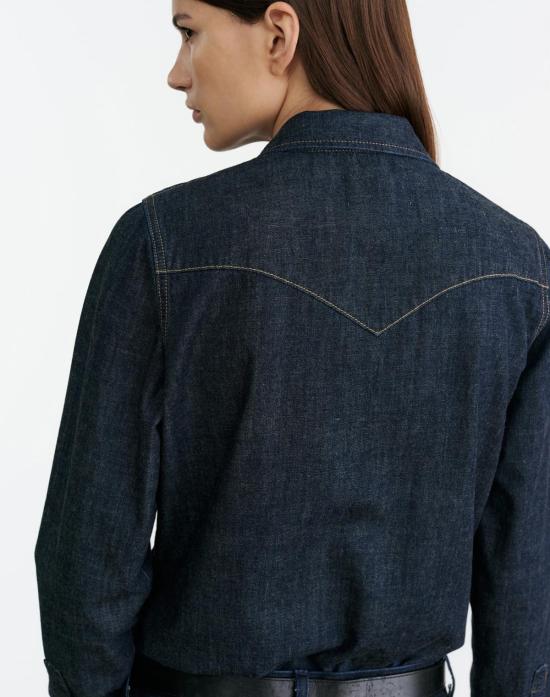  닐리로탄 데님 셔츠 닐리 로탄 트래비스 셔츠 - NILI LOTAN