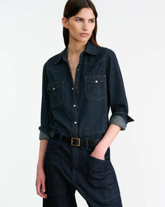  닐리로탄 데님 셔츠 닐리 로탄 트래비스 셔츠