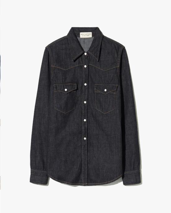  닐리로탄 데님 셔츠 닐리 로탄 트래비스 셔츠 - NILI LOTAN