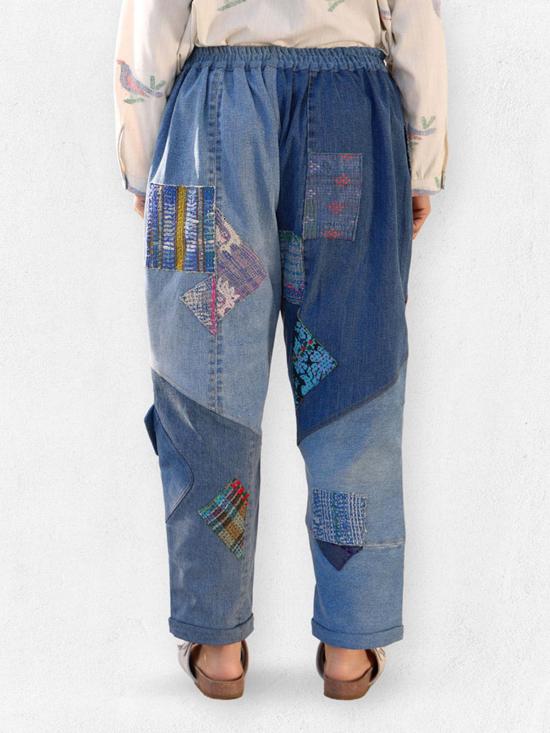  이키비 데님 팬츠 아키 팬츠 - IKKIVI