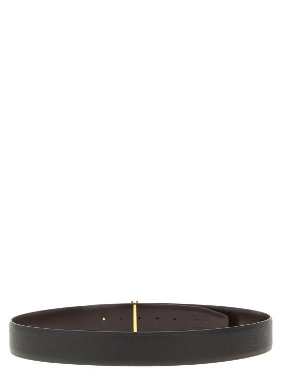  톰포드 가죽 벨트 톰 포드 리버서블  브라운 - TOMFORD