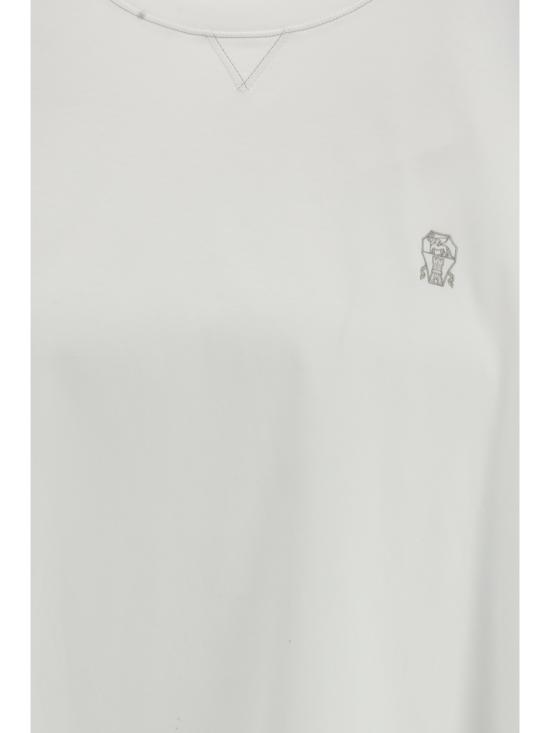 26SS 브루넬로 쿠치넬리 반팔 티셔츠 M0B131328G CD956 WHITE - BRUNELLO CUCINELLI