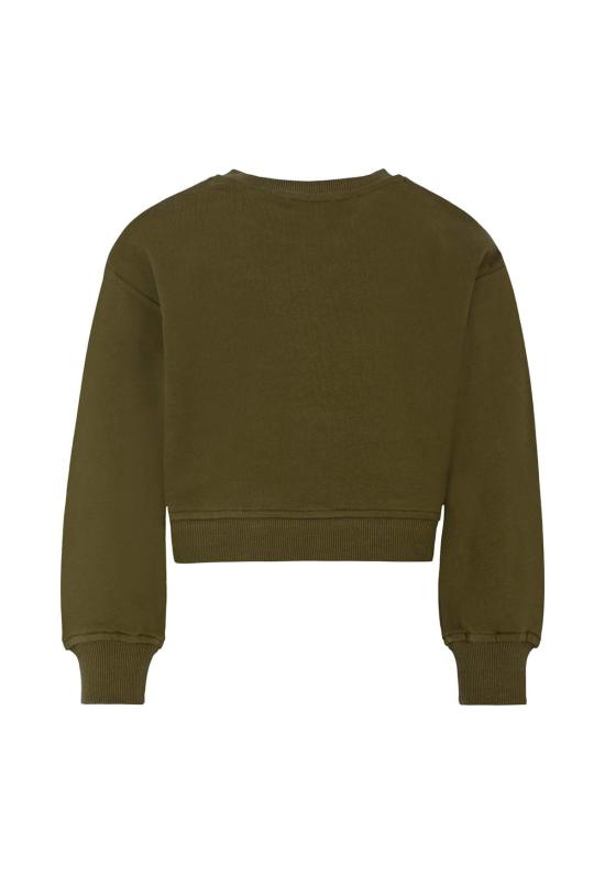  [키즈] 마크제이콥스 풀오버 마크 제이콥스 아동용 크롭 로고 스웨트셔츠 그린 - MARC JACOBS