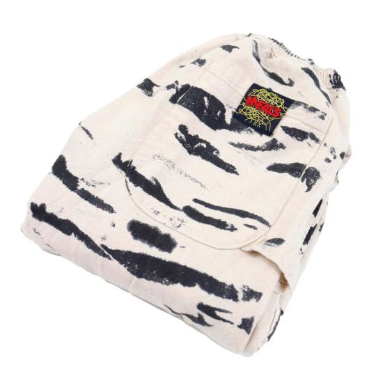  밀스 크롭 팬츠 블루 치즈 셰프 팬츠 최신 사이즈 - MEALS