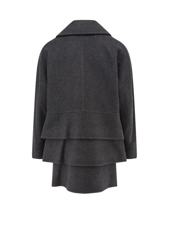  막스마라 코트 아스투리에1234 캐시미어 블렌드  그레이 - MAX MARA