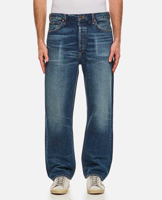  에이골디 데님 팬츠 아골드 90년대 스타일 일루미네이트 블루 진