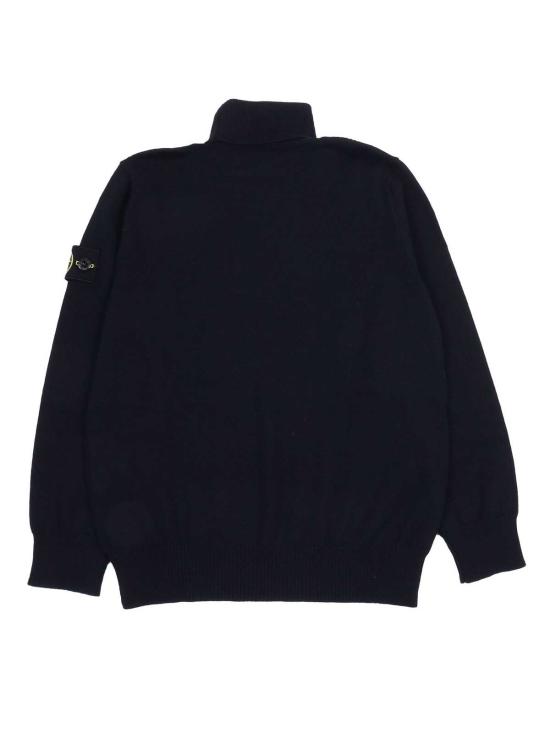  [키즈] 스톤 아일랜드 풀오버 아동용 스웨터 블루 - STONE ISLAND
