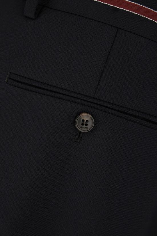  구찌 스트레이트 팬츠 판탈로니  블루 - GUCCI