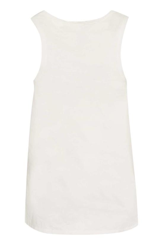  막스마라 민소매 티셔츠 막스 마라 수프레모  비앙코 - MAX MARA