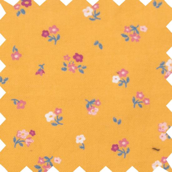  [키즈] Beet World 원피스 키즈 비트 월드 러플 칼라 긴팔 드레스 머스타드/핑크 - OTHER BRANDS