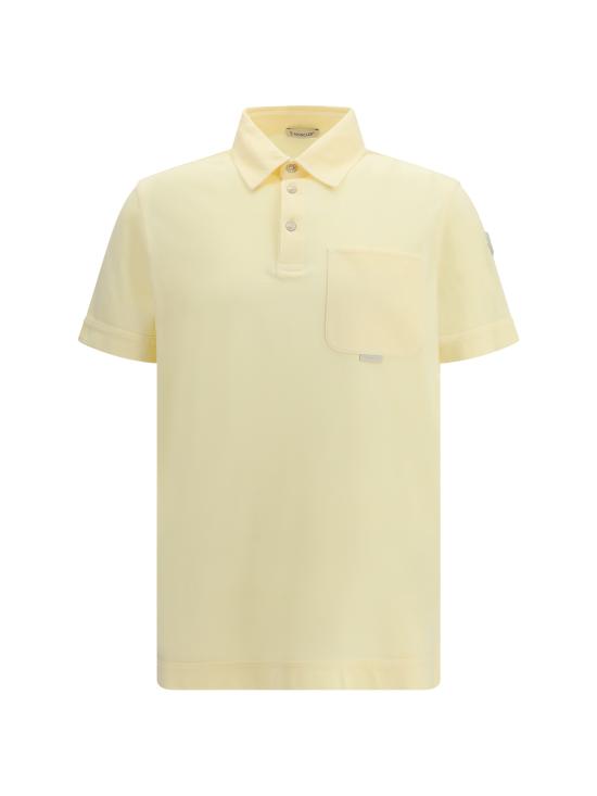26SS 몽클레어 폴로 티셔츠 L10918A0001189BC7 12U YELLOW