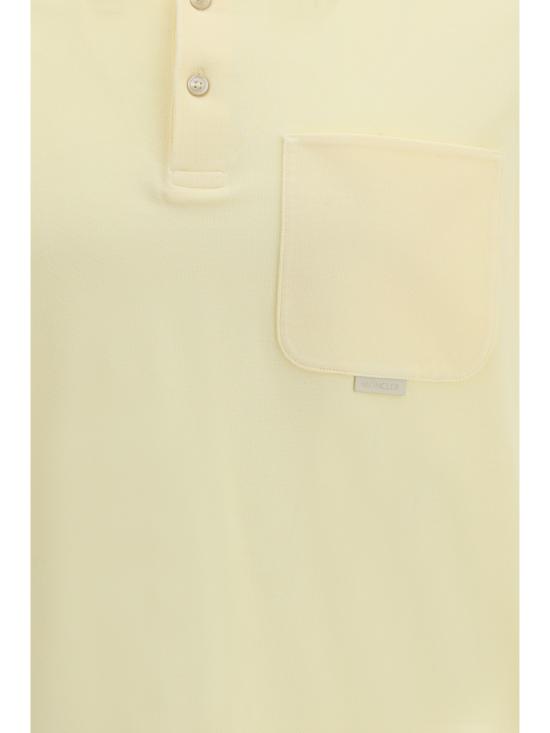 26SS 몽클레어 폴로 티셔츠 L10918A0001189BC7 12U YELLOW - MONCLER