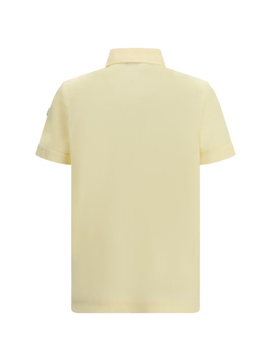 26SS 몽클레어 폴로 티셔츠 L10918A0001189BC7 12U YELLOW - MONCLER