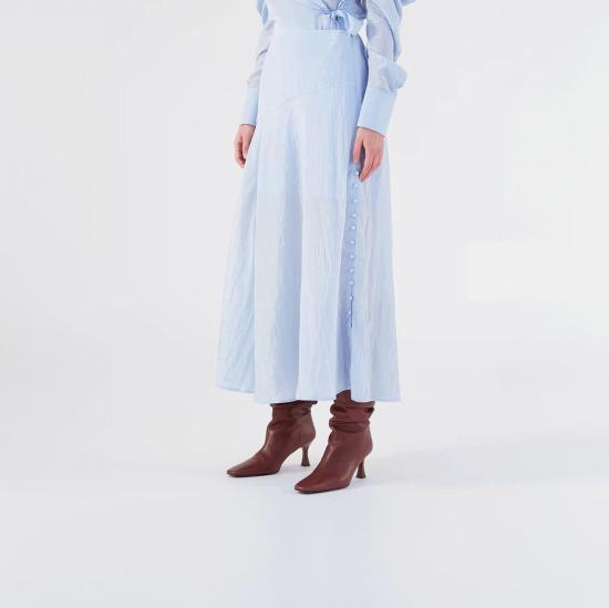  레지나표 미디 스커트 레지나 표 리아 스커트 베이비블루 - REJINA PYO