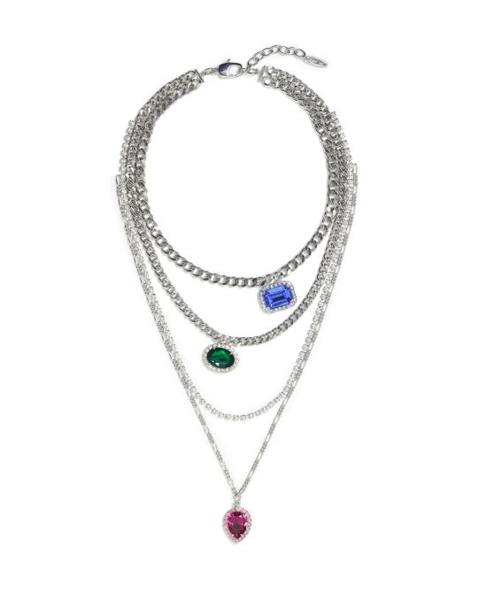  주미 림 목걸이/팬던트 퀸 체인 목걸이 실버 - JOOMI LIM