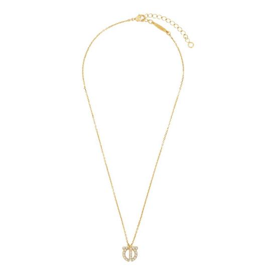  살바토레 페라가모 목걸이/팬던트 페라가모 간치니 골드 목걸이