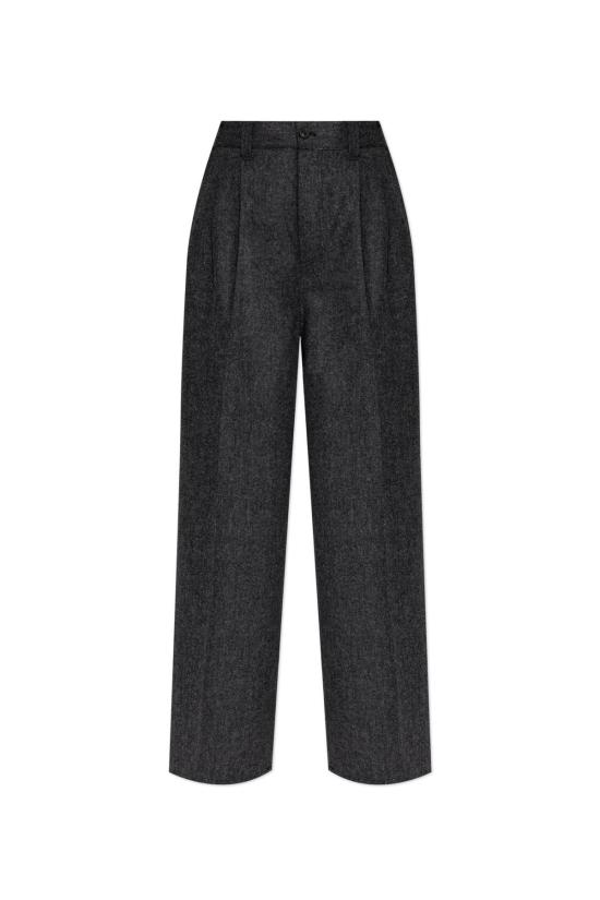  MM6 메종마르지엘라 스트레이트 팬츠 Mm6 메종 마르지엘라 울 플리츠 팬츠