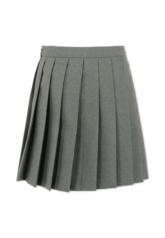  [키즈] 구찌 스커트 아동용 웹 디테일  (회색) - GUCCI