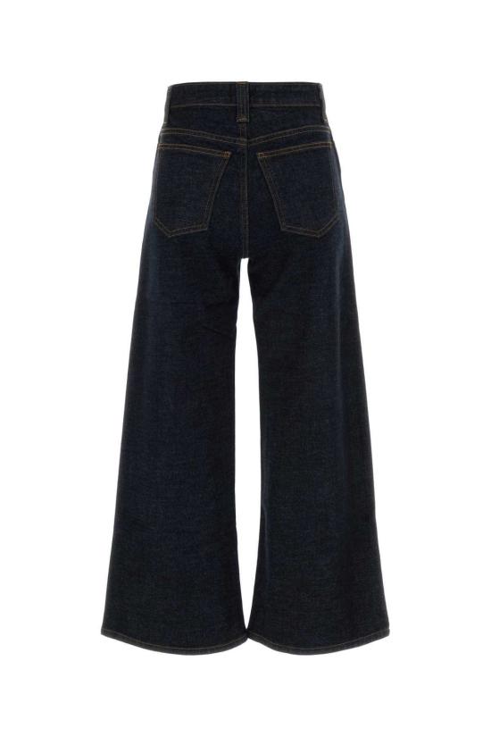  케이트 데님 팬츠 Khaite Delina 와이드 레그 진 Benson - KHAITE