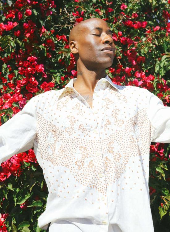  Seek Collective 셔츠 페이지 셔츠 천연 면 소재 이야기