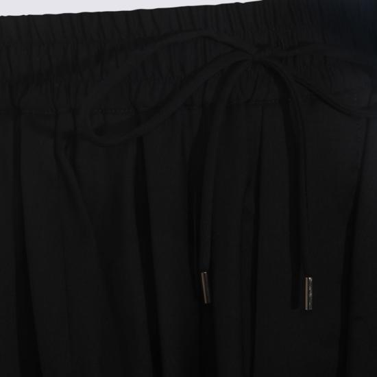  비비안웨스트우드 스트레이트 팬츠 비비안 웨스트우드 울 팬츠 블랙 - VIVIENNE WESTWOOD