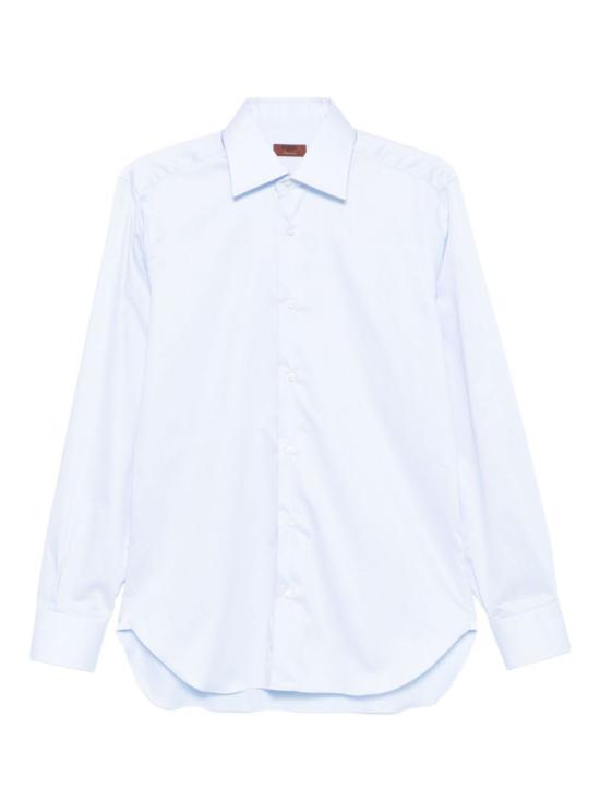  발바 긴팔 셔츠 바르바 나폴리 긴팔 셔츠 클리어 블루