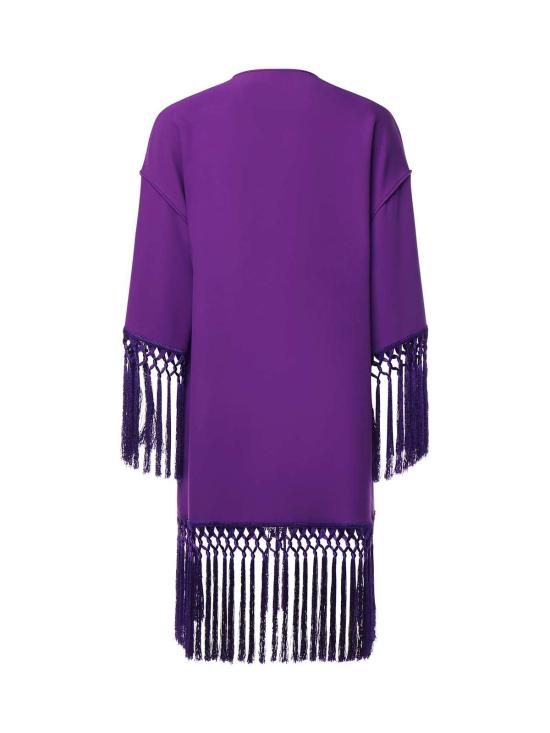  발렌티노 가라바니 미디 원피스 Valentino Garavani 퍼플 캐디 드레스 Purpleorchid - VALENTINO GARAVANI