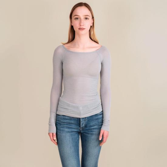  알리지 긴팔 티셔츠 알리시 A4043 저지 베이스레이어 - ALYSI