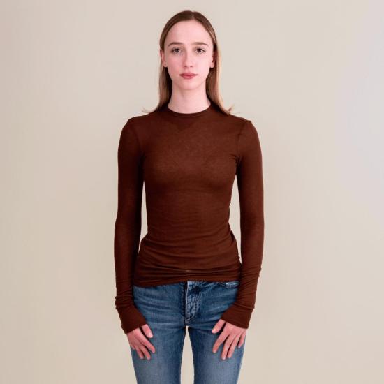  알리지 긴팔 티셔츠 알리시 A4043 저지 베이스레이어 - ALYSI