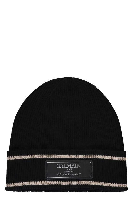  발망 모자 울 메리노  블랙