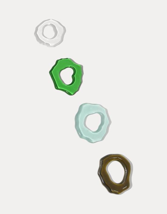  Cled 바디 주얼리 클레드 하이 타이드 타원형 체인 팔찌 스털링 실버 - OTHER BRANDS